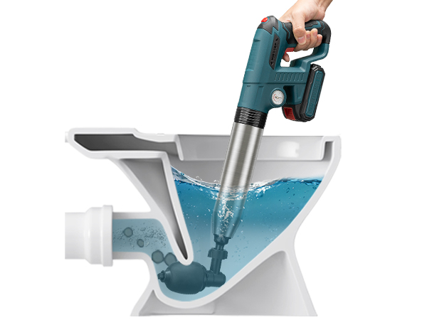 Unblock Sewage in a Flash with Our Electric Air Plunger Stocked and Accepting OEM/ODM