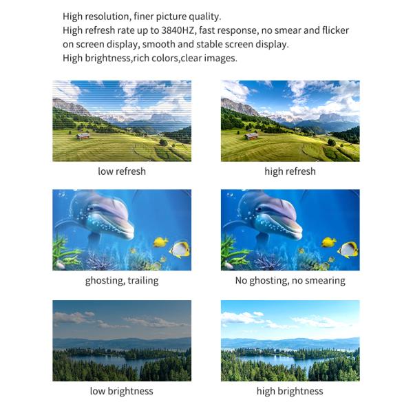500*1000mm Indoor LED Video Wall P2.9 Commercial LED Display Screen Rental