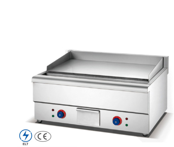 Control de temperatura de precisión Grill de restaurante de acero inoxidable eléctrico