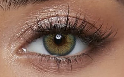 Millcreek Hybrid Kitten Green 14.2mm Diameter 0.08mm Thickness 55% Water Content Daily Disposable Colored Contact Lenses