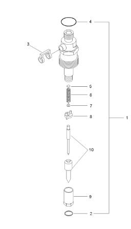 3930131 4948366 3802748 Dongfeng Cummins 6BT5.9 Engine Fuel Injector