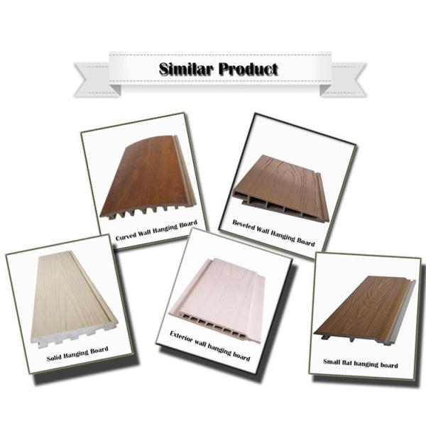 Стенные панели из ПВХ водостойкие деревянные пластмассовые композитные внешние 3D пластиковые стенные панели