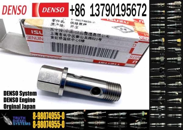 válvula da bomba de abastecimento de combustível 8-98074955-0 válvula da bomba de alimentação 8980749550 para bomba 4HK1 6HK1 HP3 294000-0039