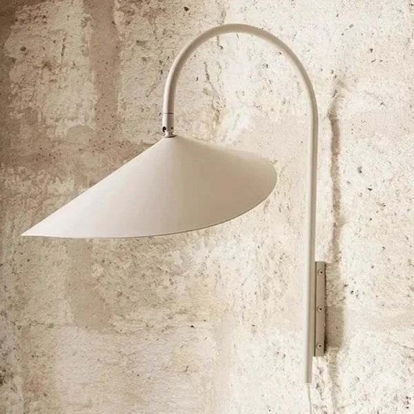 Designer Retro Lamp Wall Minimalist Adjustable Sofas Reading Light Arum Wall Lamp(WH-VR-160)