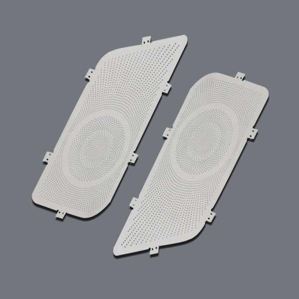 Premium Stainless Steel Etched Custom Metal Speaker Grill For Audio Systems 0.8mm