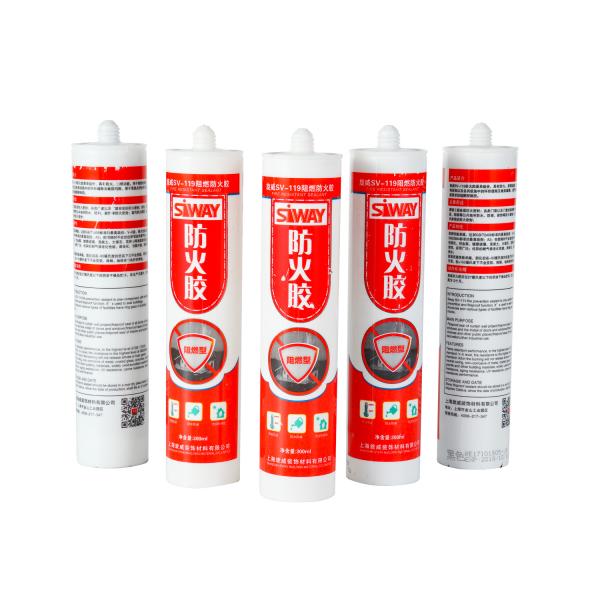 Customized Color Fire Resistant Silicone Sealant , Building Silicone Sealant Sv-119