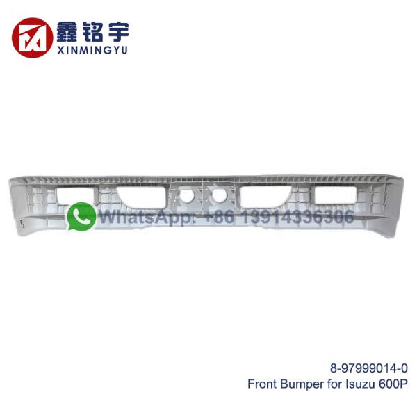 High-Performance Plastic Front Bumper for ISUZU NPR 600P Truck with 100% Fittment and Corrosion Resistance