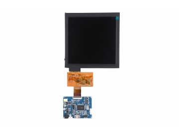 7 Inch LCD TFT Display, 720X720 Resolution, 40 PINS LVDS Interface 500cd/M2