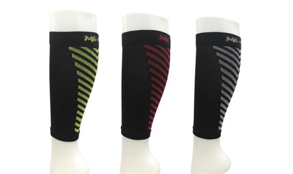 Elastane Graduated Compression Socks , Sweat Absorbent Nylon Compression Socks