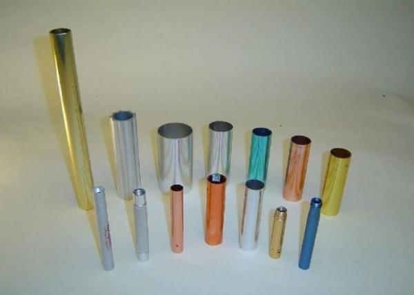 Diameter 38mm Colored Aluminum Steel Pipe 6063 Antiwear Durable