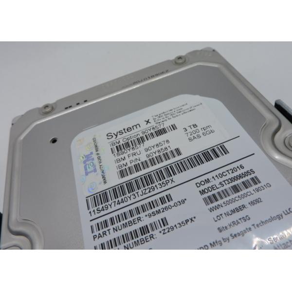 90Y8577 IBM Hard Disk 90Y8578 3TB SAS X3630M4 1 year warranty