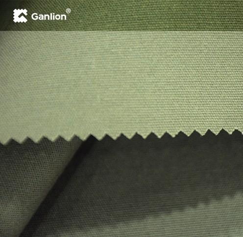 Light Green IRR Fire Retardant 100% Cotton Cloth Fabric Canvas 1/1