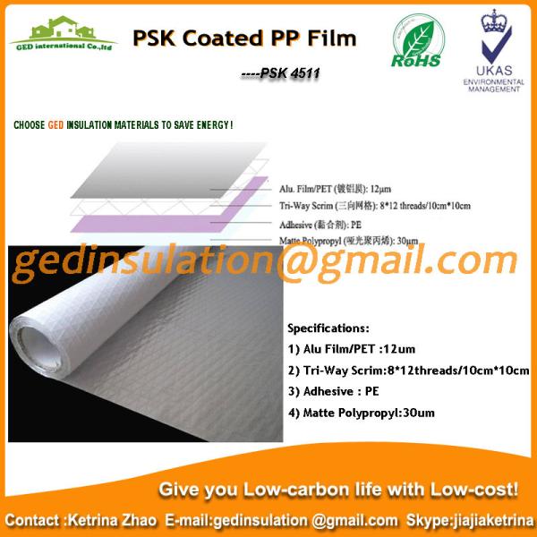 PSK with PP for roof and loft insulation