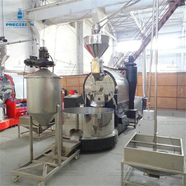 Máquina de torrefação de café de gás liquefeito de alta classificação / máquina de torrefação de nozes comercial