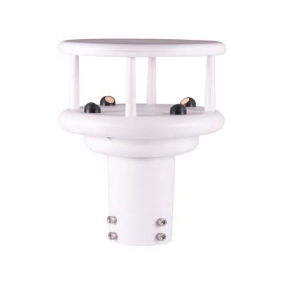Anemômetro de estação meteorológica compacta RS485 Modbus Sensor de vento ultra-sônico para ponte de reboque