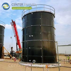 Réservoir en époxy lié par fusion pour le traitement des eaux usées de l'industrie laitière : Une option solide et étanche pour la gestion du lait et des effluents de transformation.