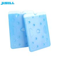 Envases en frío del refrigerador de los materiales del HDPE del ambiente, placa del hielo del gel 1000g para el frío - logística de cadena
