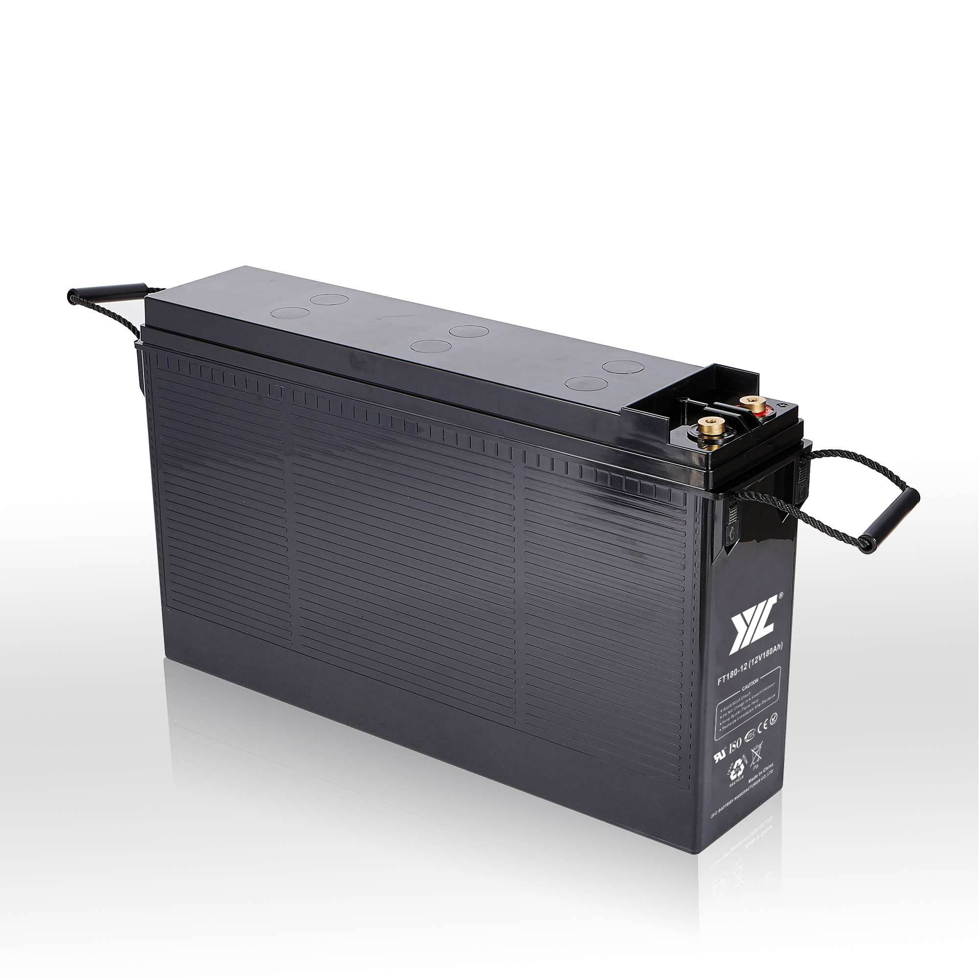 Front Terminal Telecom Battery 12V 180AH Battery For Telecom Towers
