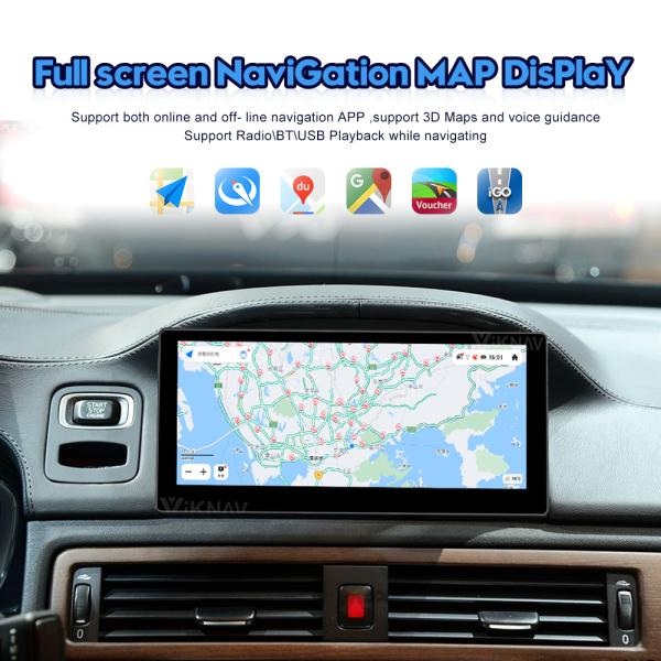 Авторадио Viknav Для Volvo S80 (2012-2015) 8,8 дюйма HD сенсорный экран Беспроводной Carplay Видеоплеер Автомобиль GPS навигация