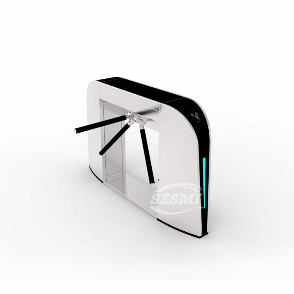 Stainless Steel Automatic Tripod Turnstile Gate For Supermarket