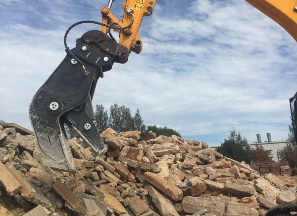 YISONG Scrap Metal Recycling Excavator Hydraulic Pulverizer Crusher Cutter Shear