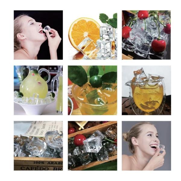 1000 KG Big Capacity Industrial Ice Cube Maker Machine Stainless Steel 304