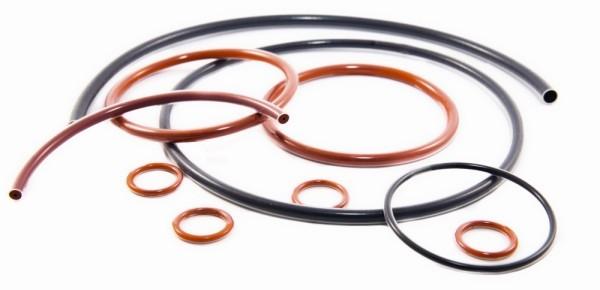 Resistência e isolação pequenas da tensão dos selos dos anéis-O do silicone para médico