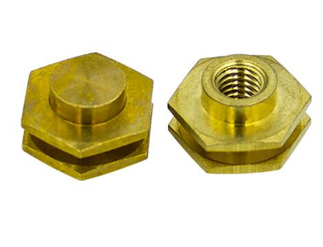 Furniture Heavy Hex Nuts Knurled Rivet Nut Carbon Steel Zinc Plate Surface
