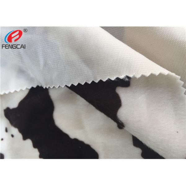 Animal Skin  Print 100 % Polyester Velvet Fabric Sofa Cover Textile Material