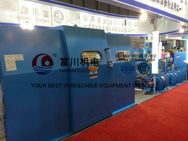 Fuchuan Cable Wire Bunching Machine Above 7 Pcs Wires 18.5Kw Equipment