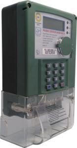 STS Prepaid Keypad Single Phase Electric Meter Active / Reactive Energy Measurement