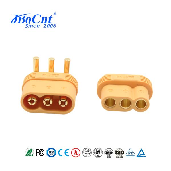 Power Battery TX60-3 Elbow Plug Male And Female 3 Pin Connector With Sheath