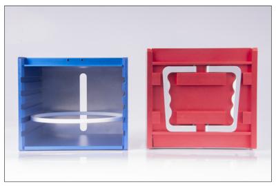 6-Inch 5-Slot Of Expansion Wafer Hoop Ring Cassette For Wafer Expansion Storage And Protection