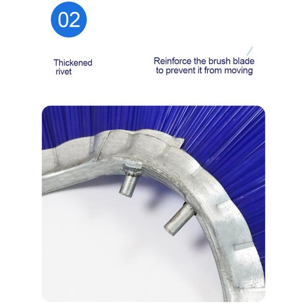 Подгонянная щетка вафли метельщика улицы дороги санитарии
