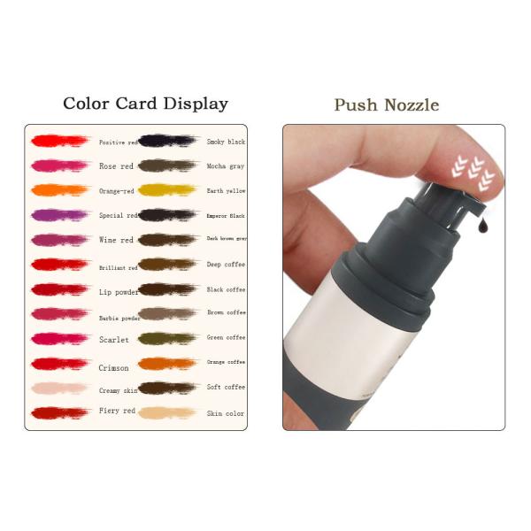 чистые косметические постоянные чернила татуировки губы эмульсии Microblading брови пигментов макияжа 15ml