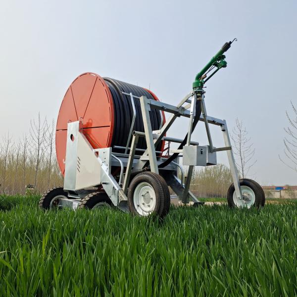 Advanced Irrigation System Direct Agricultural Hose Reel Sprinkler Traveling Irrigator for Effective Farm Irrigation