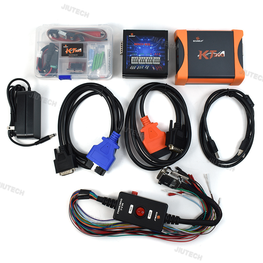 Full Version KT200 II Tool Add New License Ecu Programmer Master KT200 2 TCU Support Multiple Protocols Bench BOOTJTAG OBD BDM