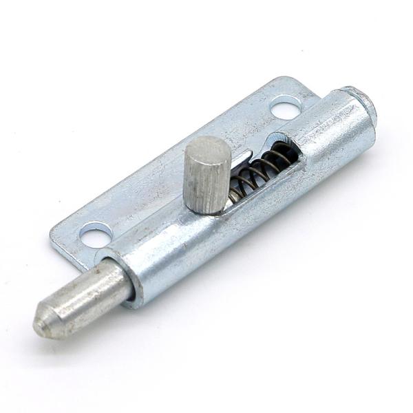 O fechamento da trava da mola do aço carbono do hardware carregou o parafuso deslizante resistente do tambor