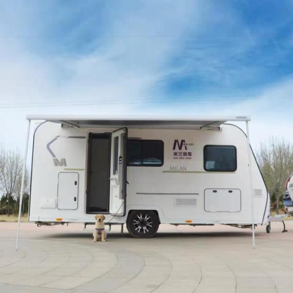 Personnes de la remorque 2-8 de voyage de la caravane rv d'OIN avec des remorques de voyage de personne de la tente 5