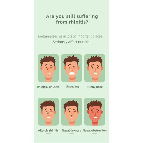 портативная машинка носовое Irrigator обслуживания ринита 40ml Nicefeel медицинская для взрослого