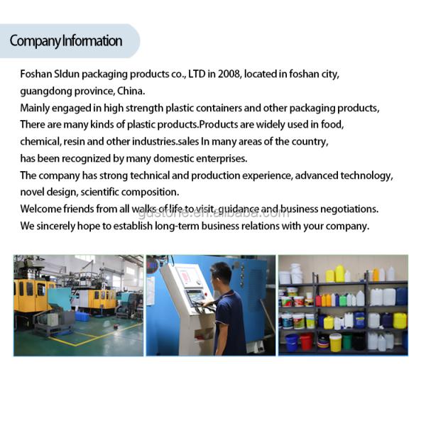 22.2cm White Five Gallon Buckets With Lid Corrosion Resistant