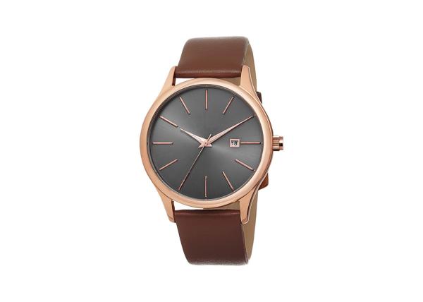 Children Analog Digital Mens Stainless Steel Watches Waterproof With Leather Strap