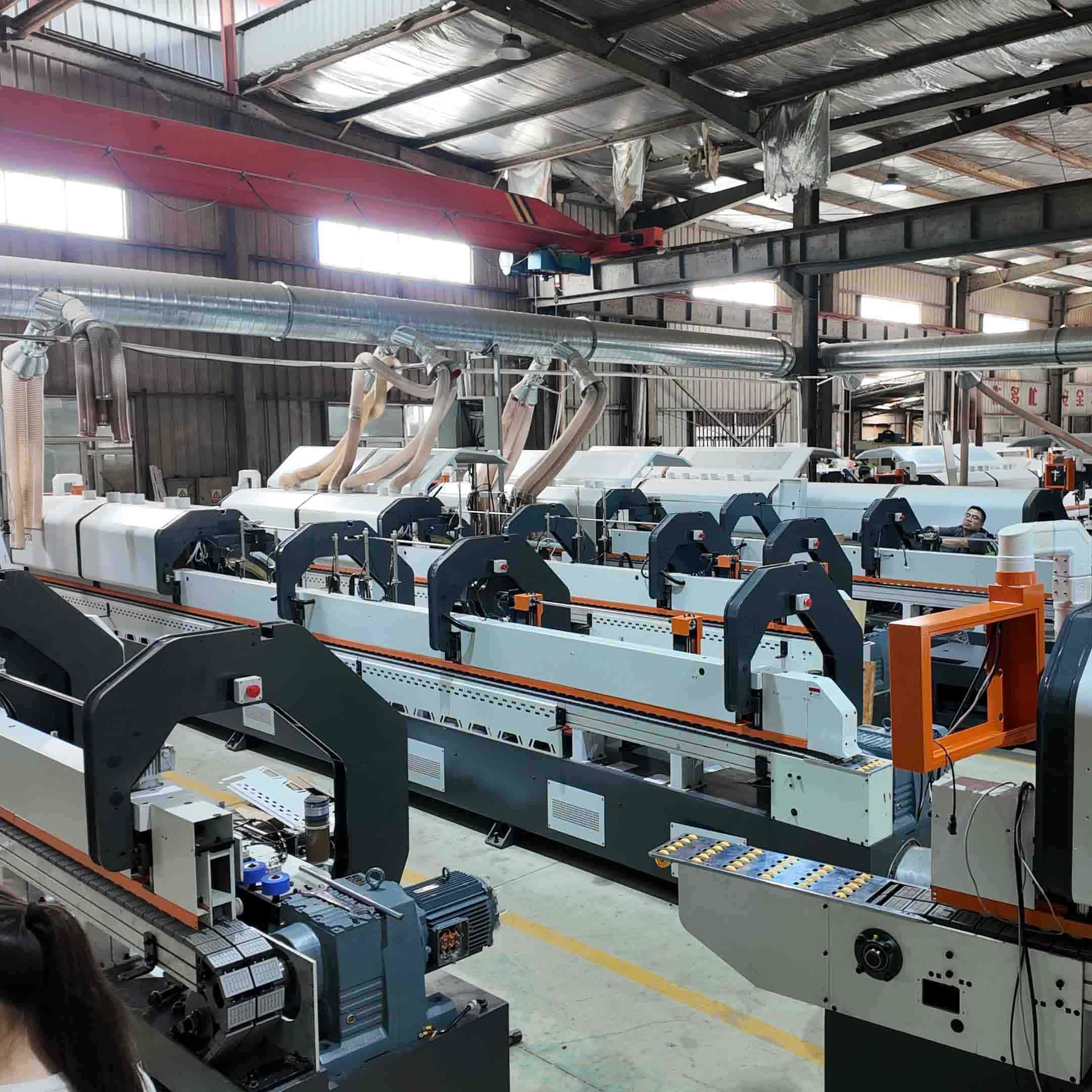 CNC High-Precision Automatic Flooring Bending  Profiling Line  Multi-Function SPC WPC Panel Former