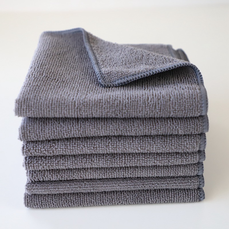 350gsm 40x40cm Microfiber Cleaning Towel Warp Knit Ultra Absorbent For Sport Gym Personal Care