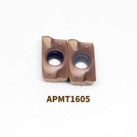 Insertores de fresado de hilos de carburo de tungsteno resistentes al desgaste APMT1605