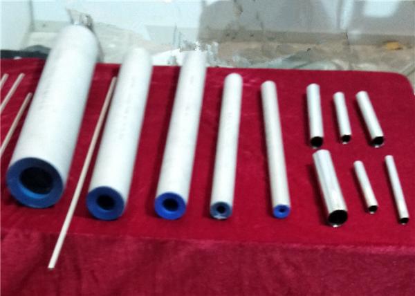 0.5mm - 80mm Thickness Stainless Steel Round Tube / Weld Seamless Stainless Tube
