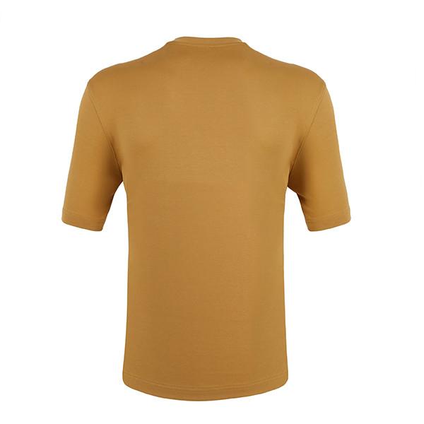 Short Custom Men'S T Shirts With Plain Knitted Fabric Puff Screen Printing