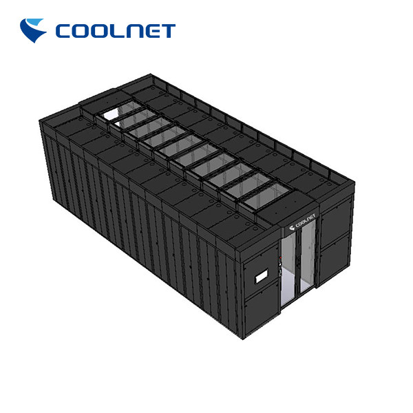 Intelligent Management Modular Data Center with In-row Cooling and Floor Standing Design