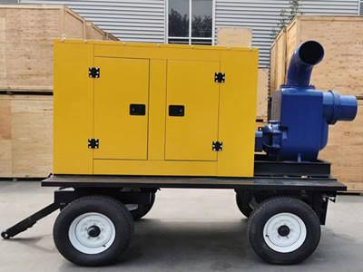 O auto que apronta a bomba de água diesel ajustou a bomba de água do motor diesel de 1450 RPM para a mina