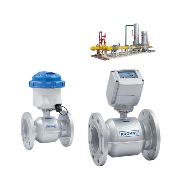 Medidor de flujo Krohne WATERFLUX 3070 Medidor de flujo electromagnético para control de agua